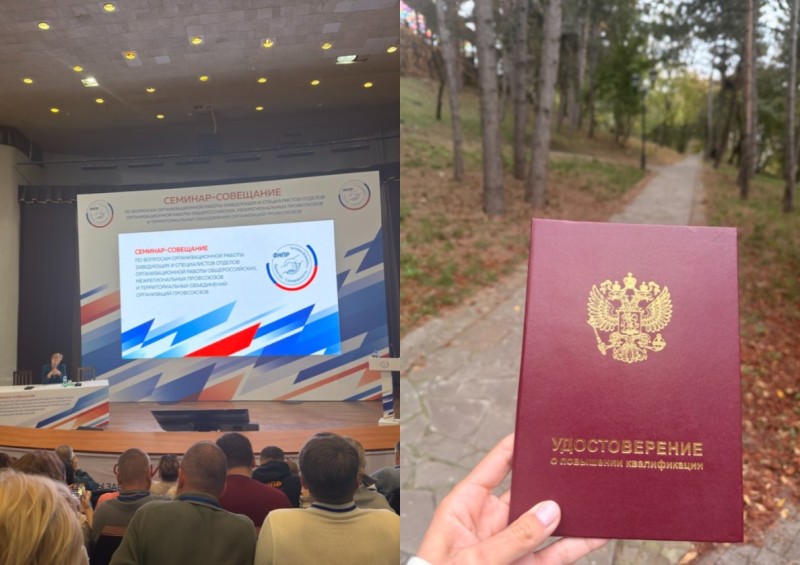 Векторы развития: заведующий организационным отделом Ангелина Матвеева представила АОООП на всероссийском семинаре ФНПР